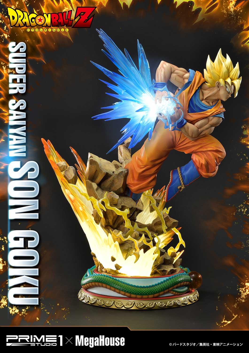 Mega Premium Masterline Dragon Ball Z Super Saiyan Son Goku Prime