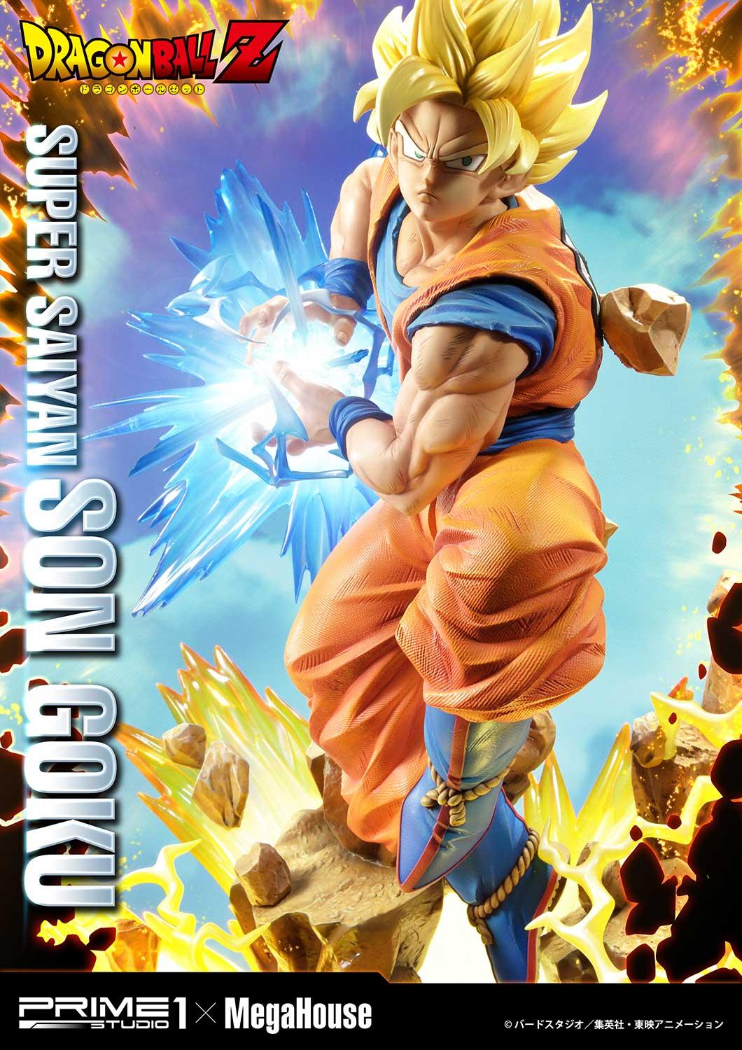 Mega Premium Masterline Dragon Ball Z Super Saiyan Son Goku Prime