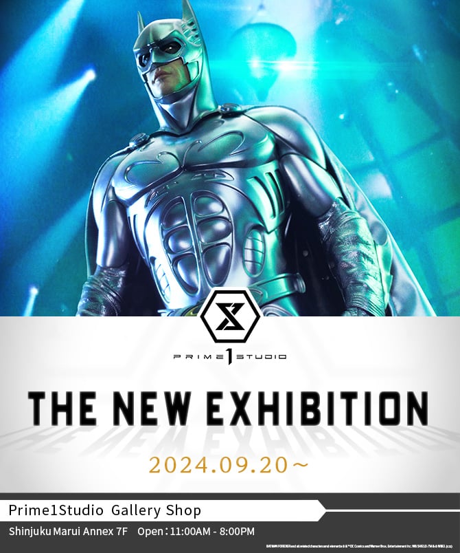 ［FREE ADMISSION］ Batman (Sonar Suit) from Batman Forever Has Arrived! The Exhibit Opens on Sept. 20 (Fri)!