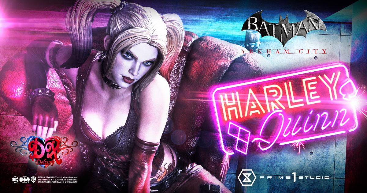 Masterline City Batman: 1 DX Prime Harley Museum Studio Bonus Quinn Arkham | | Version