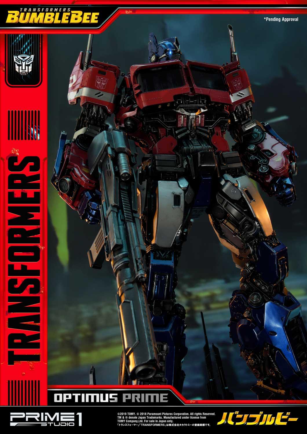 Museum Masterline Transformers: Bumblebee (Film) Optimus Prime ...