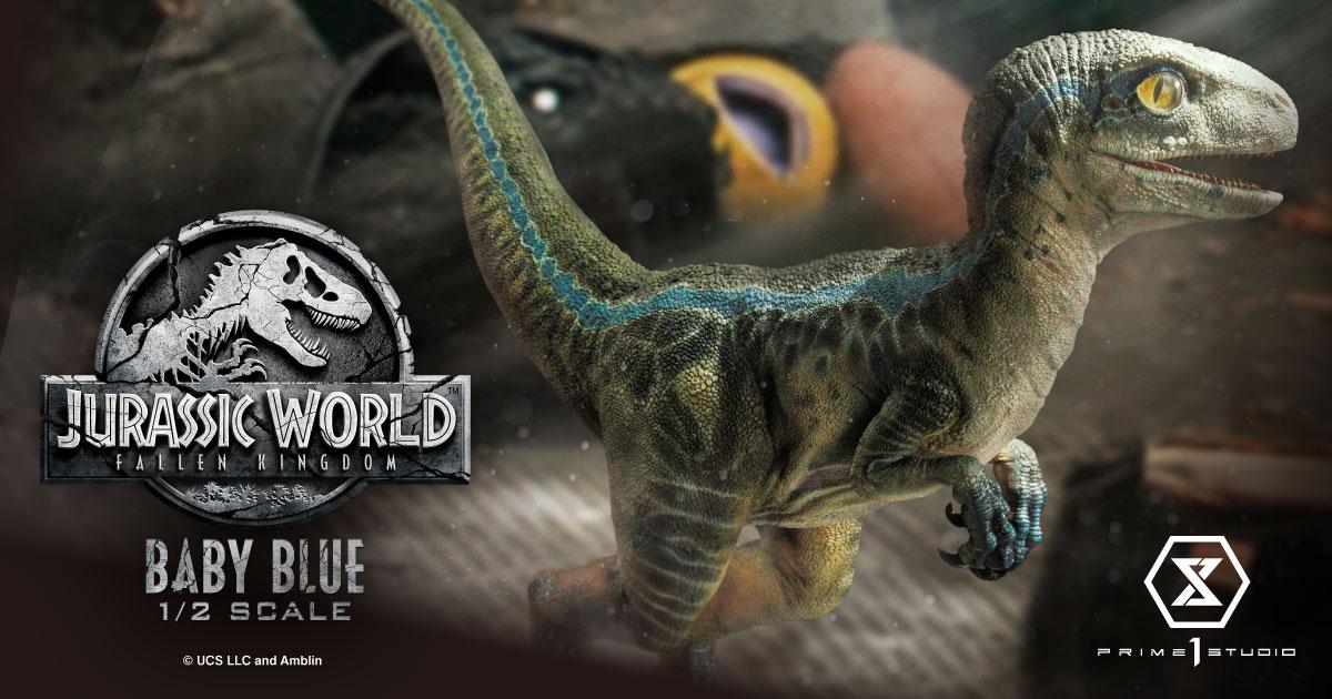 Jurassic world pequeña online blue