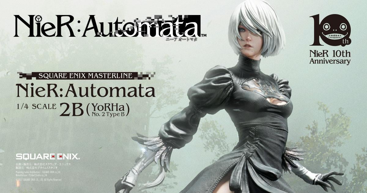 SQUARE ENIX MASTERLINE NieR:Automata 1/4 Scale - 2B (YoRHa No. 2 Type B) |  | Prime 1 Studio