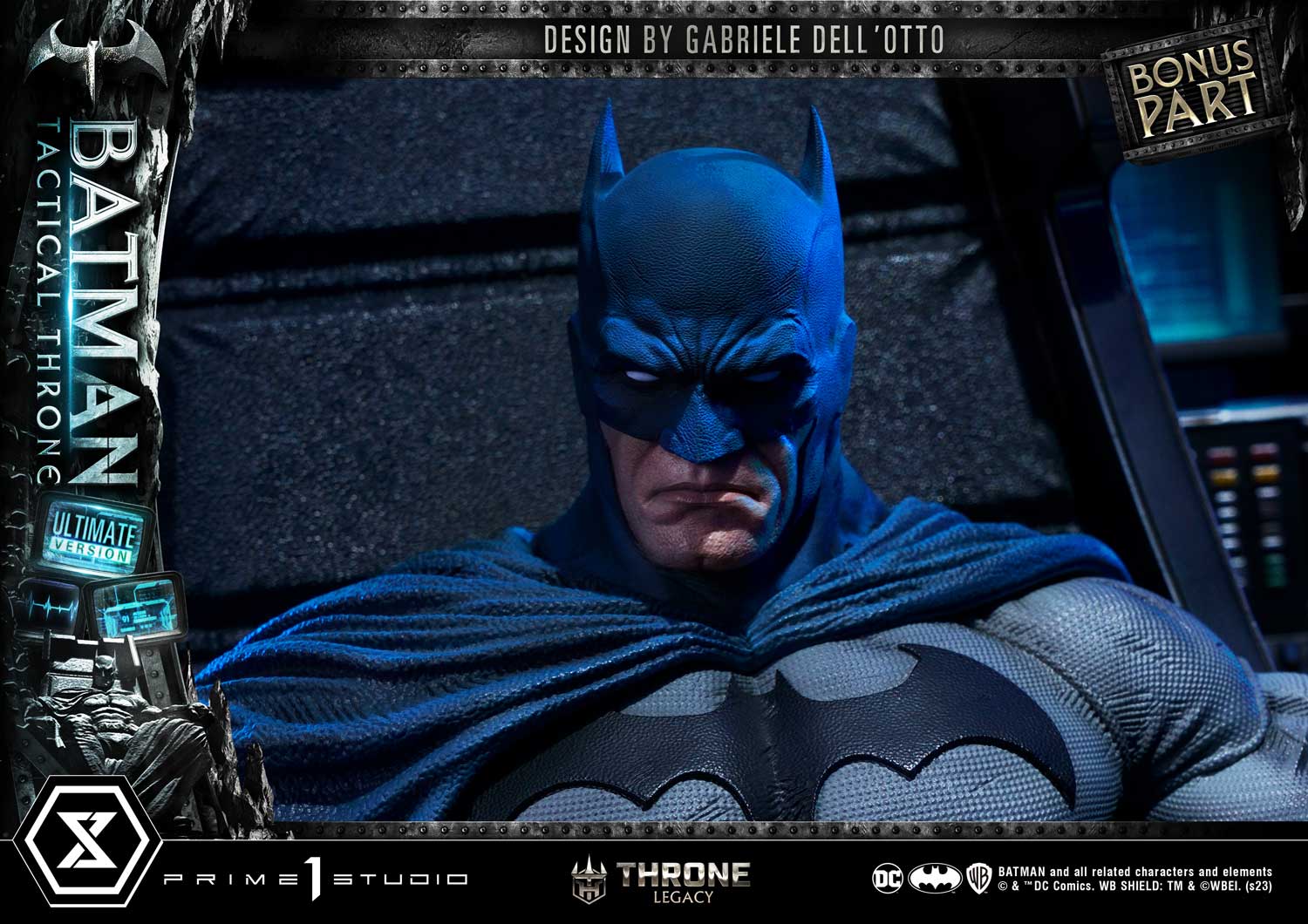 DC Comics Statue 1/4 Batman on Throne 75cm