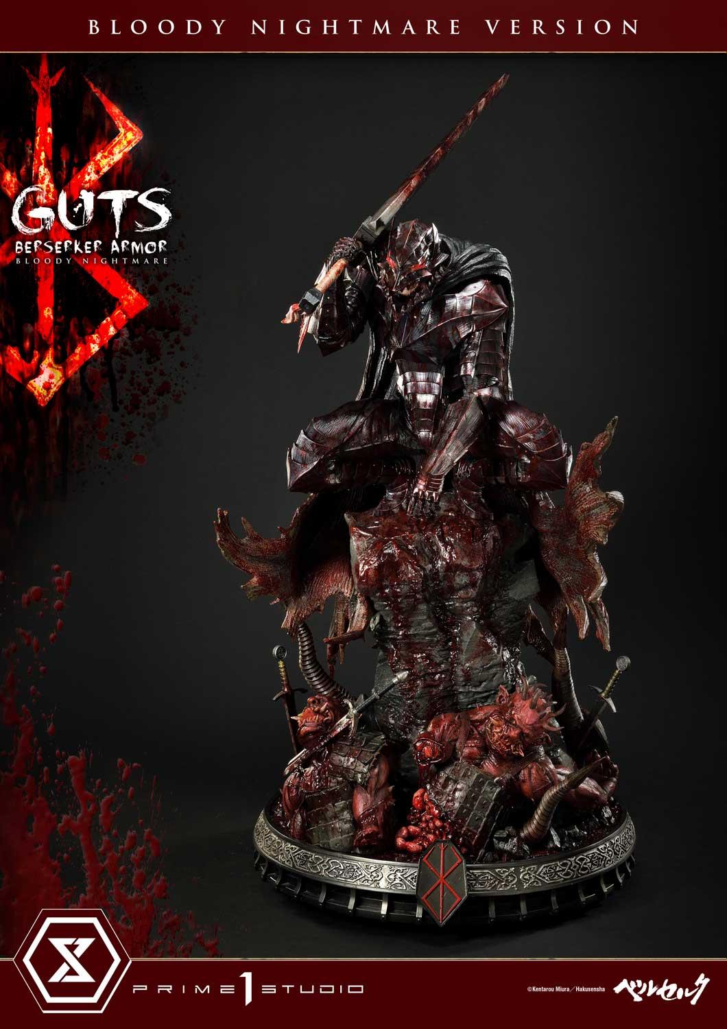 Berserk: Guts Berserker Armor Bloody Nightmare Version 1:4 Scale Statue -  Prime 1 Studio 