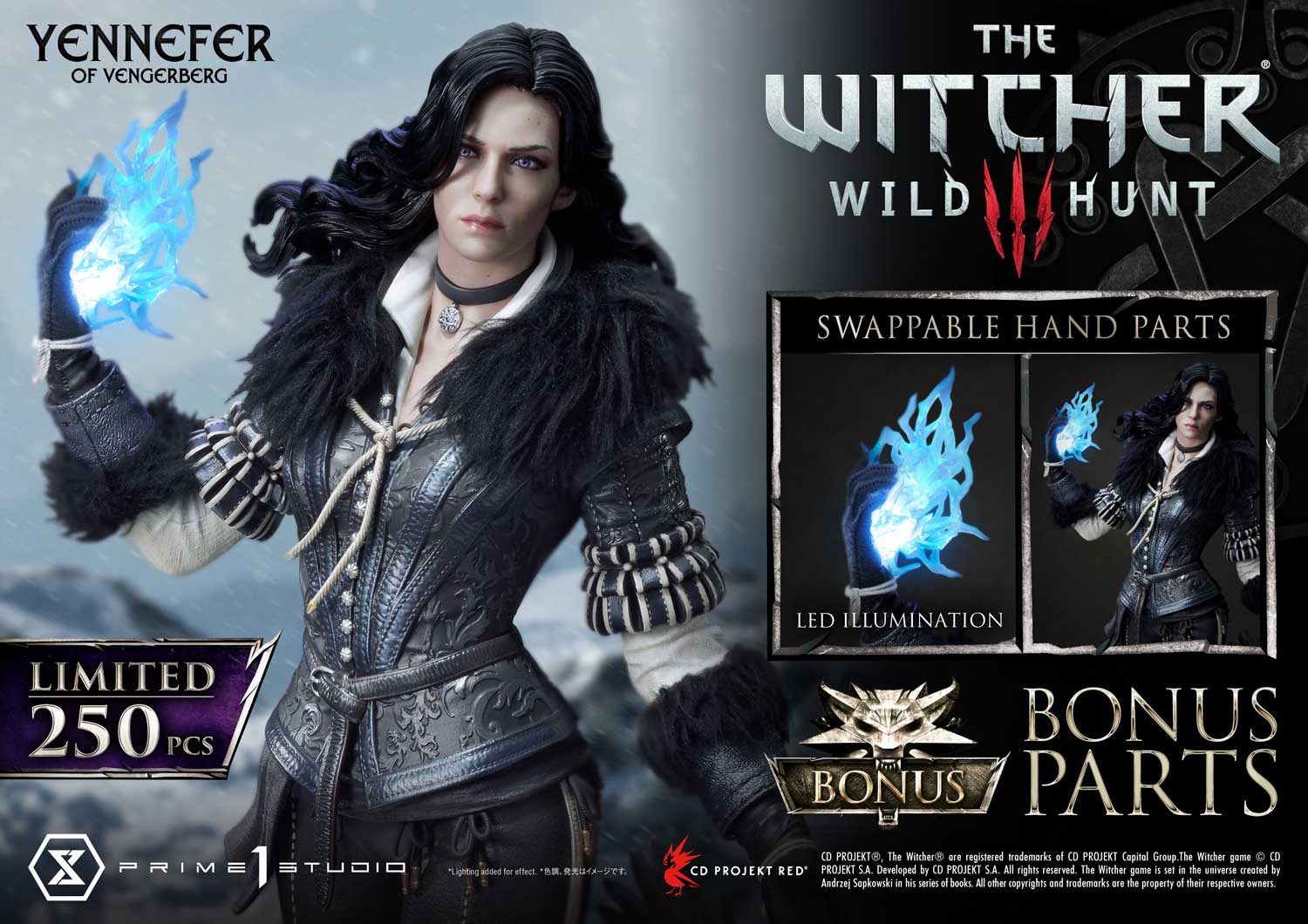 Prime 1 Studio: Yennefer of Vengerberg Deluxe Bonus Version The Witcher  Museum Masterline Series 1/3 Statue by Prime 1 Studio