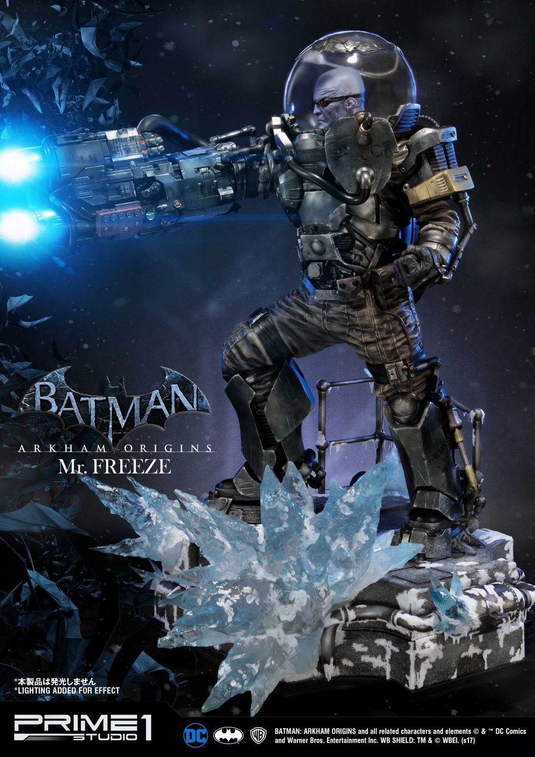 batman arkham origins mr freeze figure