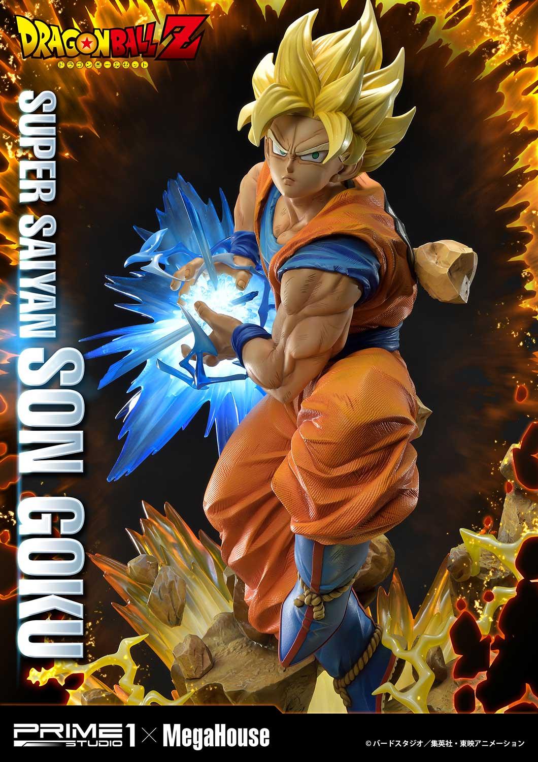 Dragonball Z SMSP Goku SS1 Figure 2-Dimension Repaint Version 1/6