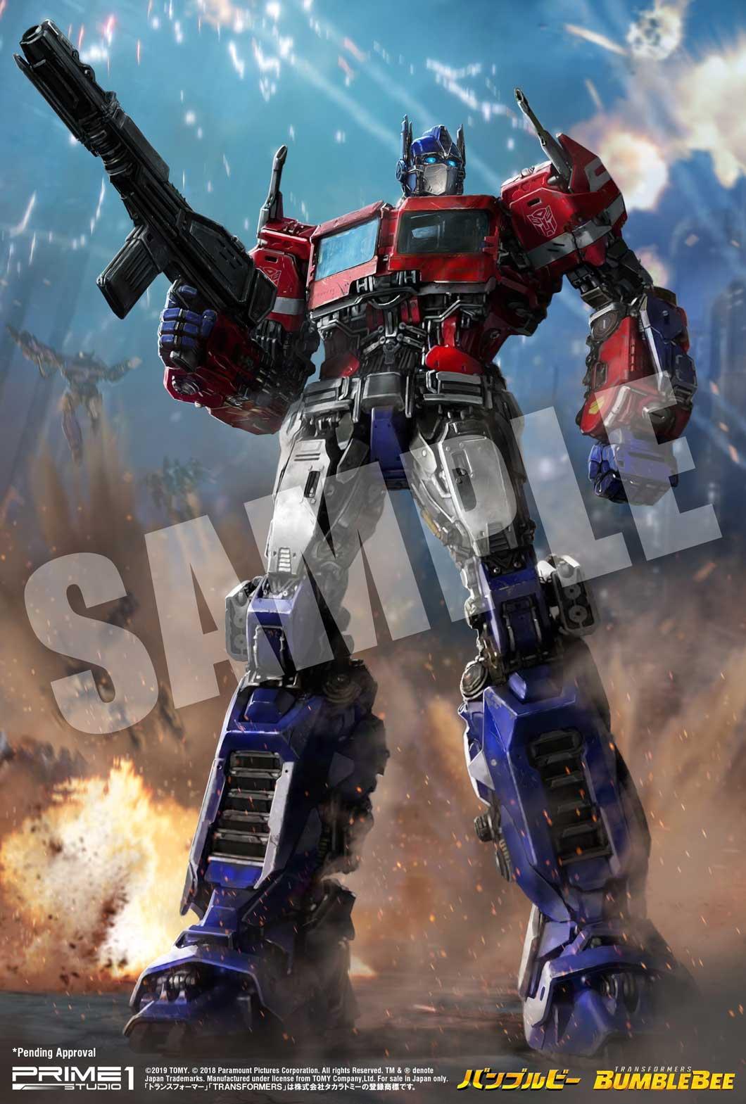 Transformers Bumblebee Optimus Prime Premium Scale Figure - Comic Concepts