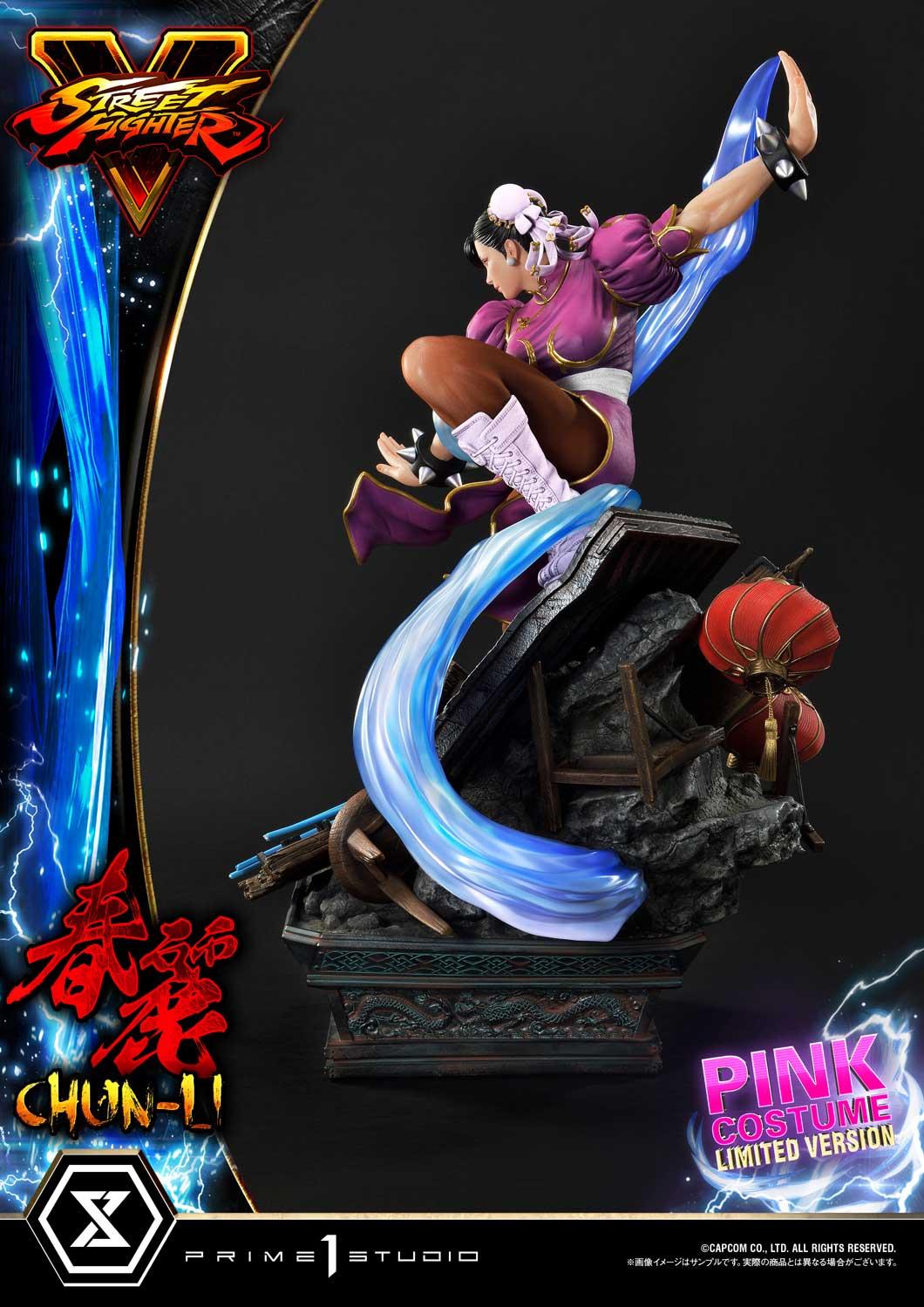 Premium Masterline Street Fighter V Chun-Li Pink Costume Limited Version