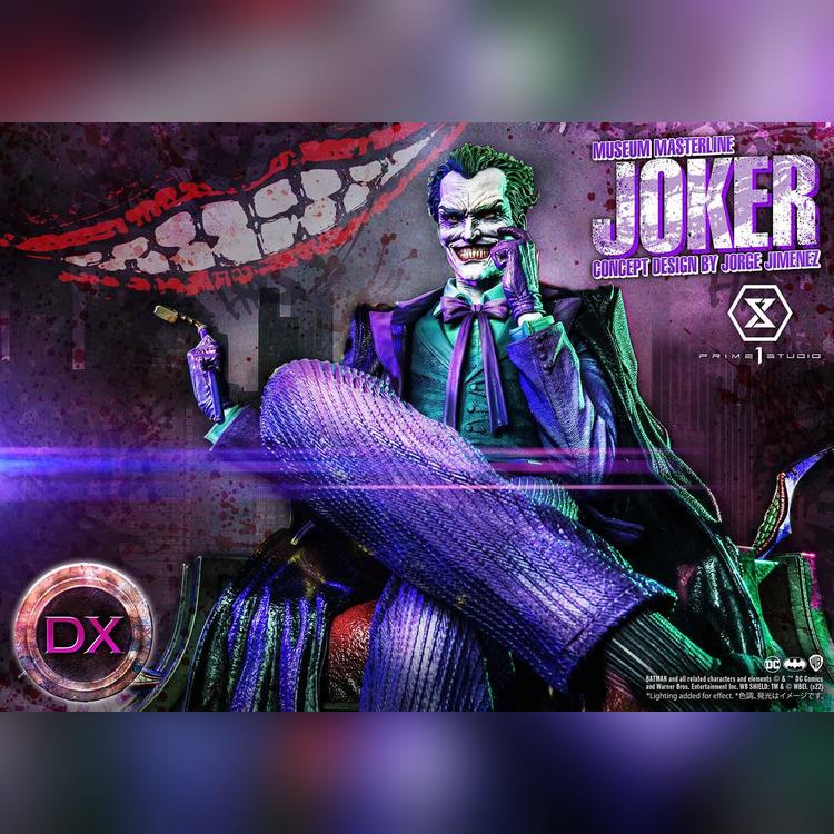Museum Masterline Batman (Comics) The Joker (Concept Design by Jorge  Jimenez) DX Bonus Version