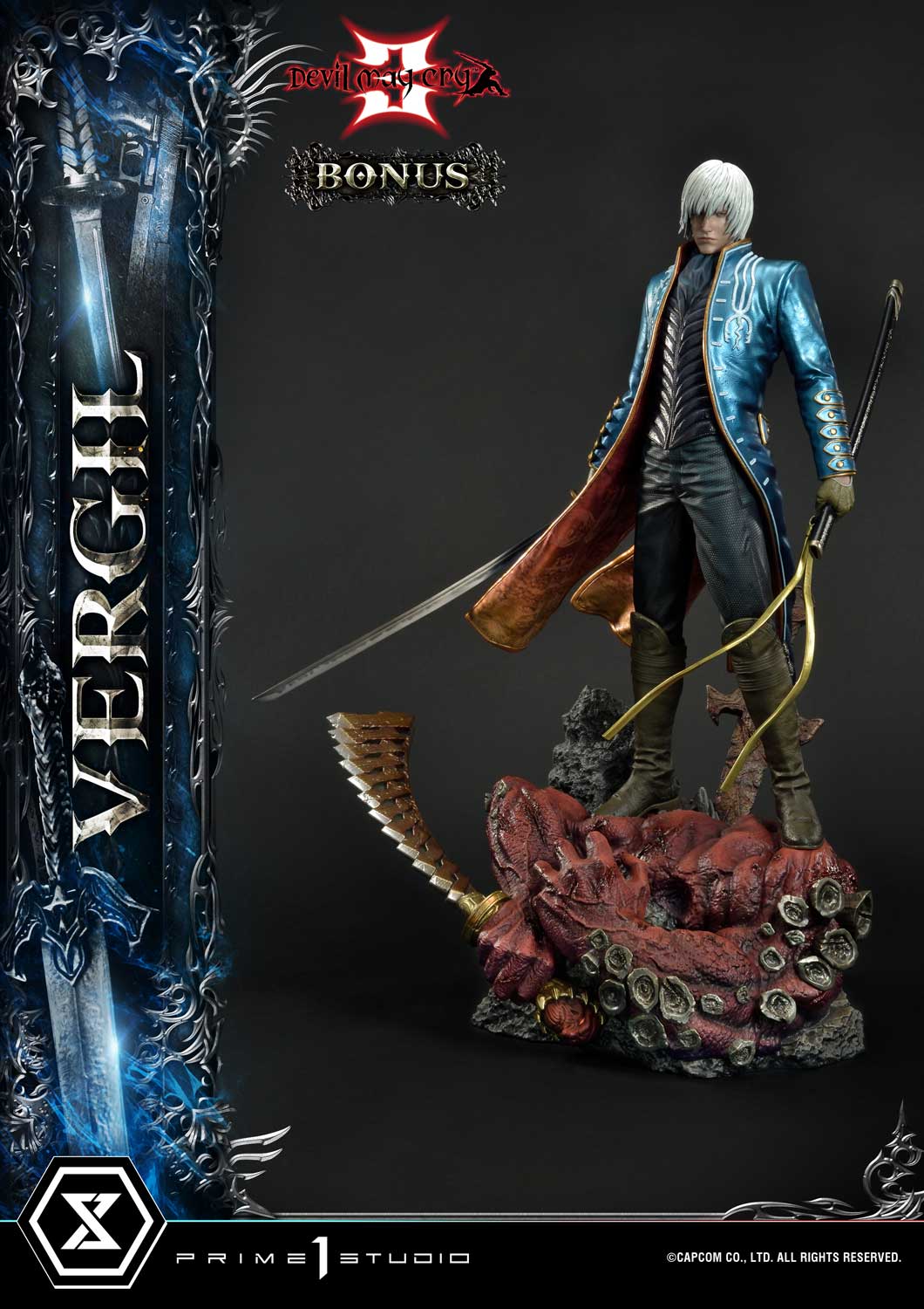 Devil May Cry 3 Dante Silver White Cosplay Wig