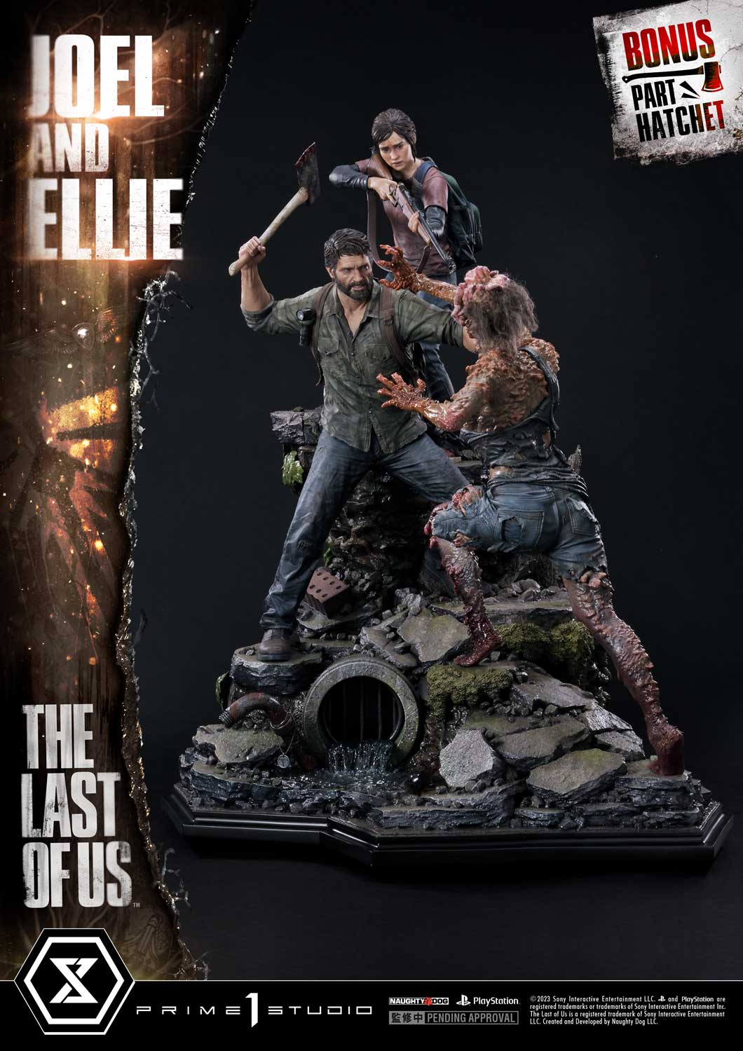 The Last of Us The Clicker 1:4 Scale Statue