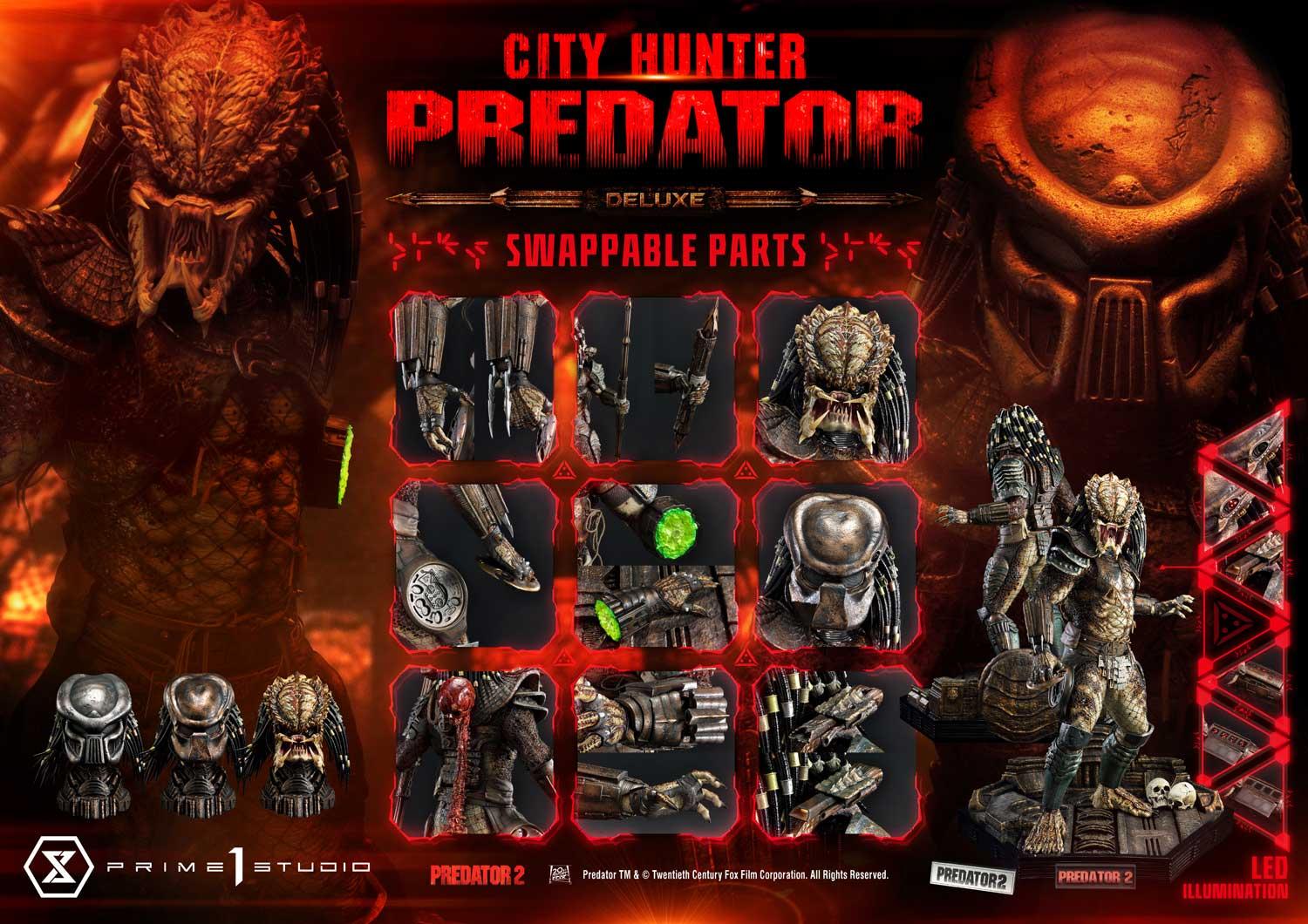 Museum Masterline Predator 2 (Film) City Hunter Predator Deluxe Version